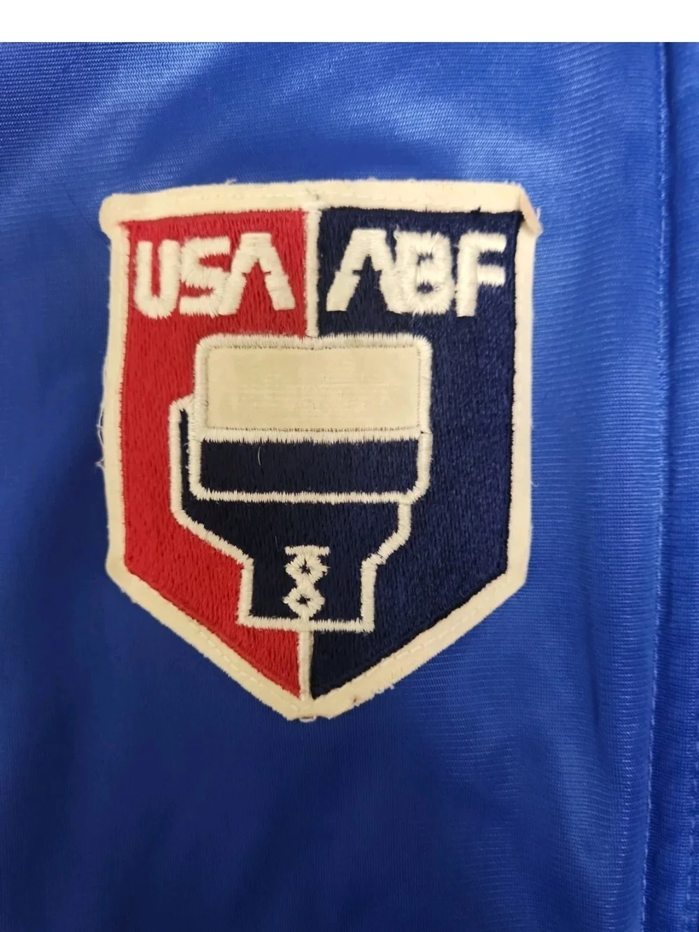 RARE VINTAGE 1980s ADIDAS ATP KEYROLAN USA ABF BOXING TRACK JACKET LARGE TREFOIL